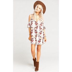 Show me your MuMu floral Pompom dress
